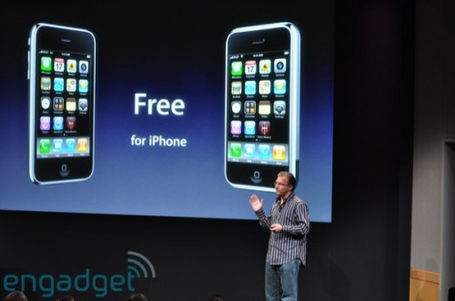 iPhone、iPhone 3G 用家：免費！YEAH!!!
