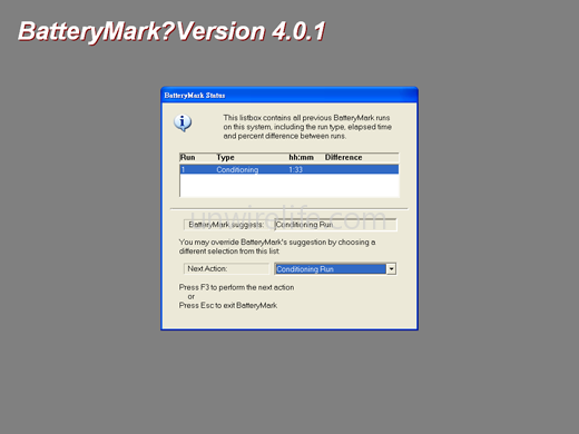 Netbook 主打流動使用，所以應最多用家關心使用時間方面。Edward 使用了《BatteryMark 4.0.1》作測試，測試時將屏幕光度調至最高，並開啟了 Wi-Fi，發現它的 3-cell 電池只足夠此機使用 1 小時 33 分，算是短了一點。相信如店舖能讓用家升級至 6-cell 電池，便會最為理想了。