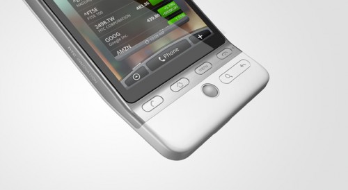 Android 手機的慣例：設有 Trackball 方便用家操控。