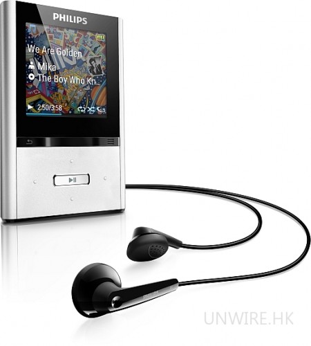 Philips 靚聲 MP4 機登場