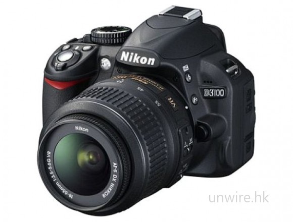港售 $ 4,380 Nikon D3100 登陸香港
