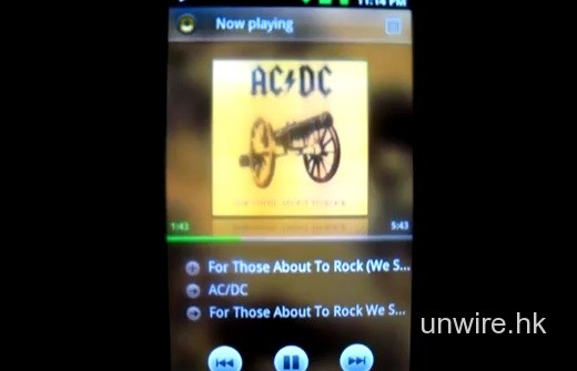 下一代Android 3.0 Music Player軟件率先睇