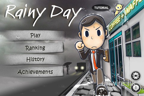 (iPhone Game) 落雨啦！快D返屋企收衫呀！ -《The Rainy Day (下雨天)》