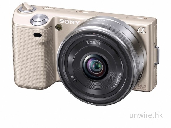 Sony NEX5 新顏色[香檳金]發表