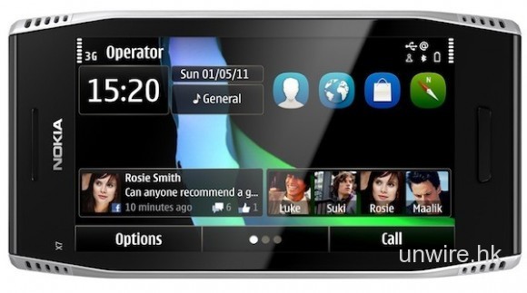 颯爽登場☆Nokia X7！