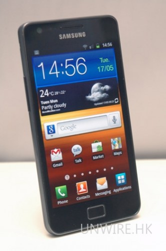 Samsung Galaxy S2 / SII 香港行貨售價 $ 5,298