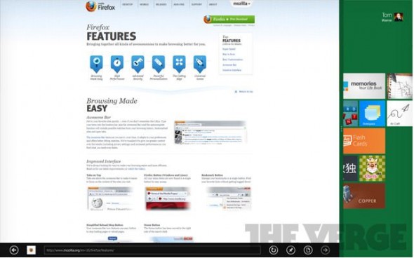 Firefox 可能會出現 Metro 設計版本