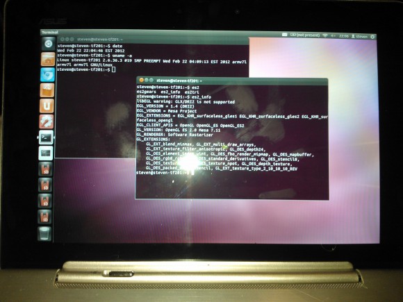 你有興趣嗎？Asus Transformer Prime Android 平板上玩 Ubuntu