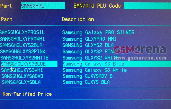 Samsung Galaxy S3 將玩白藍二色？