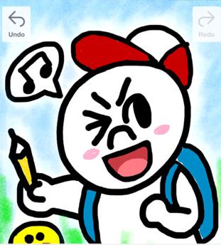 [iOS App] 圓圈加一點！『LINE Brush』畫公仔 App 登場