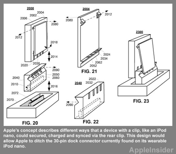 iPod Nano 叉電新方式！巧用機身背夾進行充電和數據傳輸