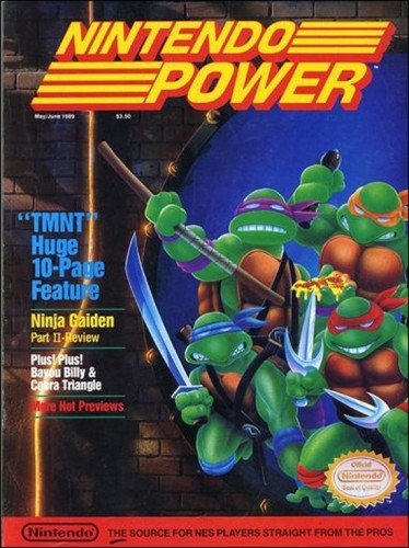 出版 24 年任天堂雜誌《Nintendo Power》將停刊 回顧忍者龜封面