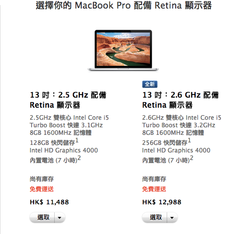 Apple 打你「利是錢」主意？Retina 版 MacBook Pro 減價又加料