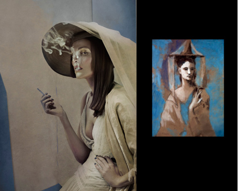 攝影師以抽象照片向畢加索致敬