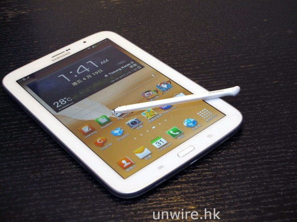【真機速試】有 4G、有筆、有電話功能平板．Samsung GALAXY Note 8.0 LTE