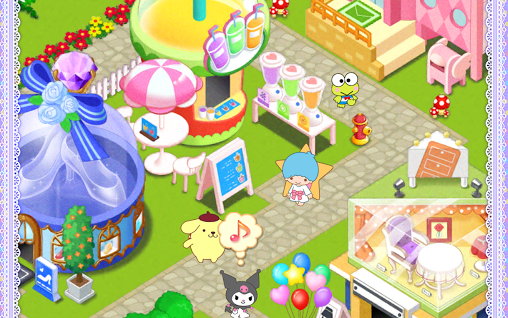 【iOS、Android App】種冬甩？建設得意 Hello Kitty 小鎮
