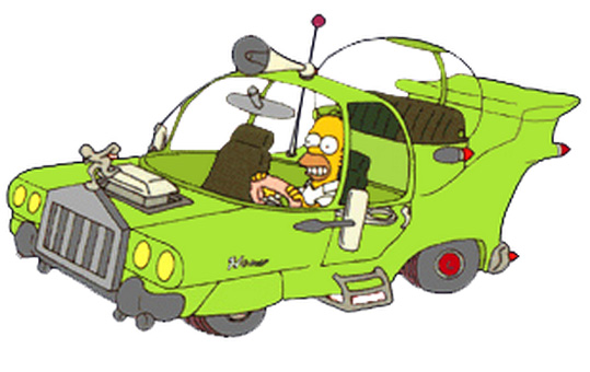 現實版 The Simpsons 夢幻麻甩車