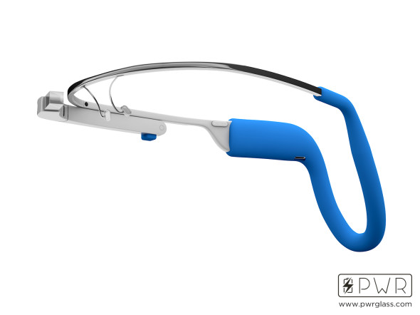 Google Glass 專用尿袋延長電力
