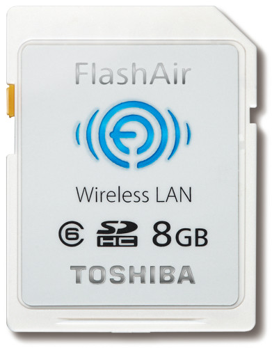 $0 免費試用Toshiba FlashAir 無線 SD 8GB卡