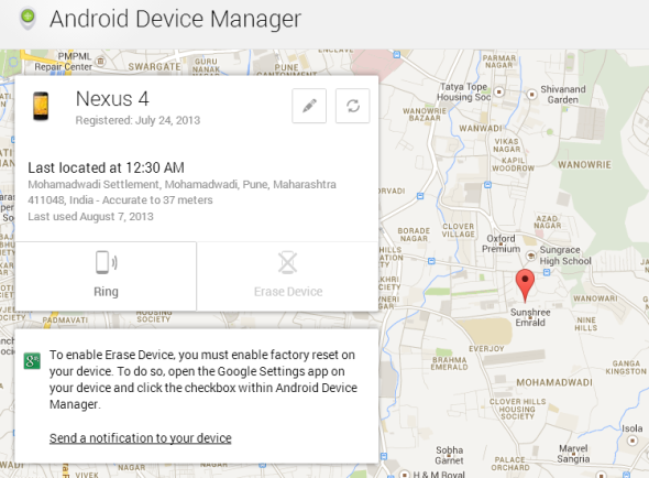 遠端鎖機及清除資料！Android Device Manager 正式啟用