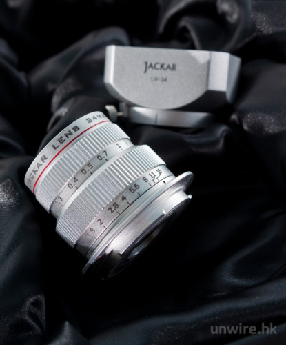 大光圈新貴‧Jackar 34mm f/1.8 鏡頭