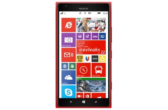 Nokia Lumia 1520 紅色版本外洩
