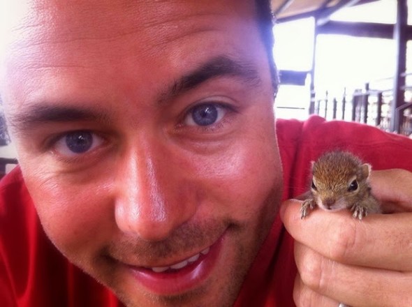 Baby Palm Squirrel Rescued By Wildlife Filmmaker
