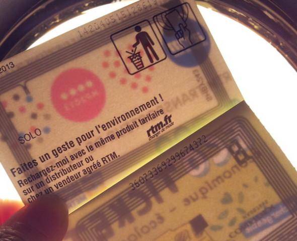 獨女歐遊：摩洛哥的 RFID 電車車票
