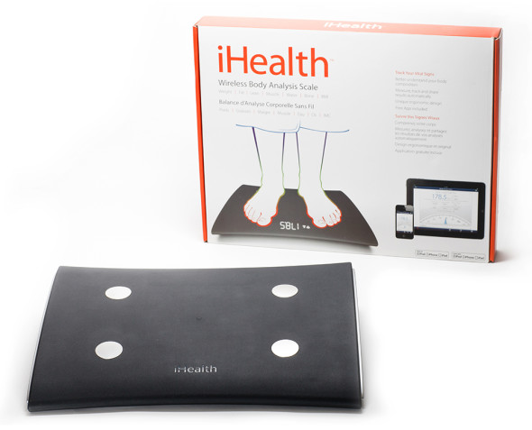健康由控制體重開始．iHealth WiFi 智能體重分析磅