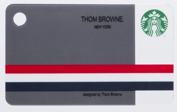 Thom Browne 設計！日本別注版 Starbucks 卡登場