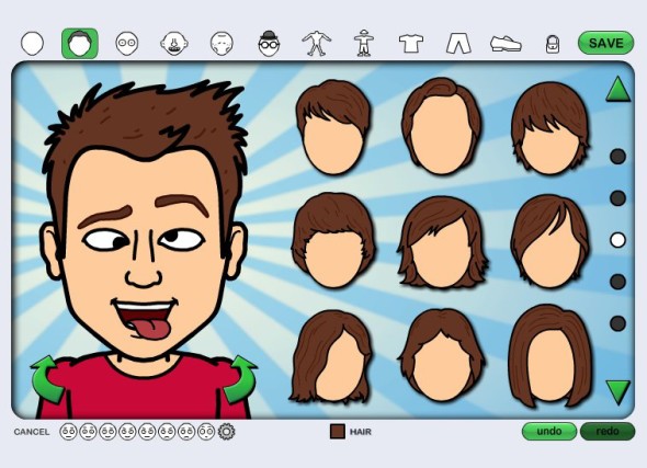 不再被 Bitstrips 卡通怒洗版