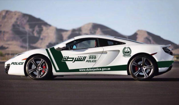 McLaren MP4-12C 成杜拜最新警車