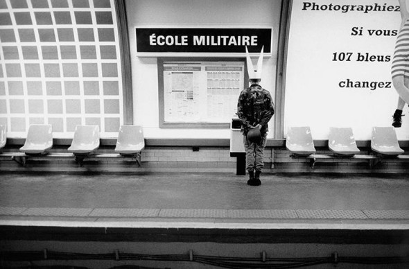 把巴黎地鐵站具現化的攝影作品