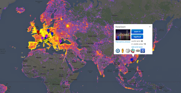 Google 版本的 2013 年最熱門拍照地點曝光