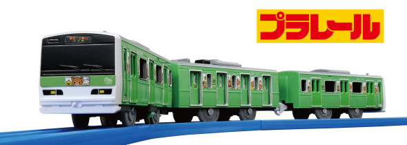 鬆弛熊山手線玩具列車登場