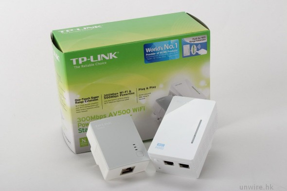 免除拉線煩惱！ TP-LINK AV500 WiFi Powerline Extender Stater Kit