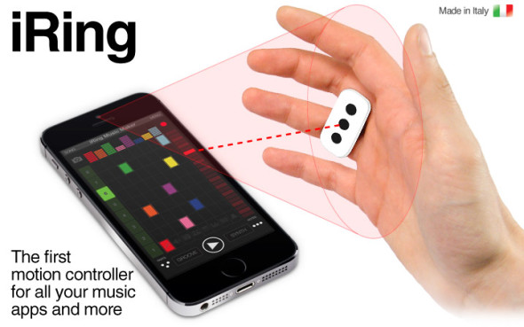 音樂配件 IK iRing 為 iOS 加入手勢操控