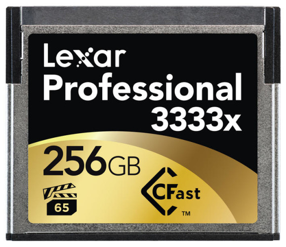 快過 SSD！3333x Lexar CFast 2.0 記憶卡