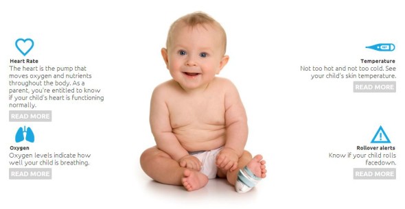 嬰兒智能襪推出！OWLET Baby Monitor
