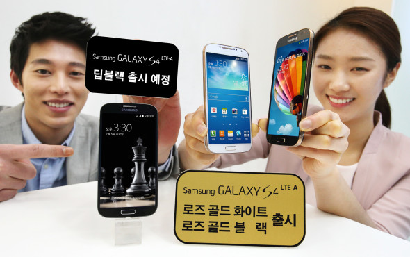 黑金 / 白金配皮背！Samsung 推出 GS4 LTE-A