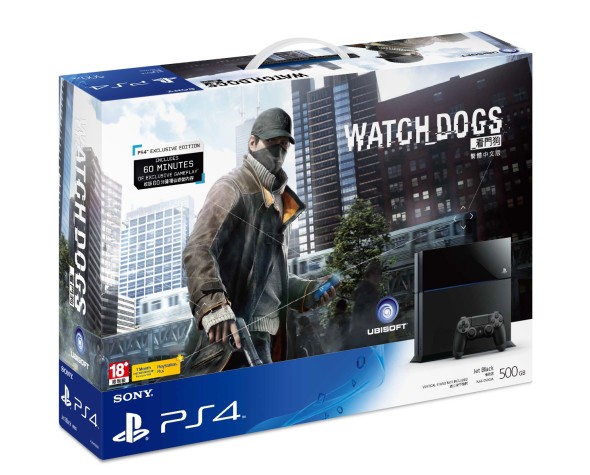 中文版等多一個月！Watch Dogs 都有 PS4 同捆版