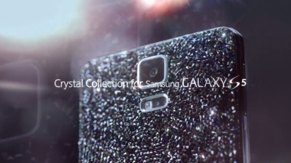 不再膠布？Samsung 推 Swarovski 版 Galaxy S5