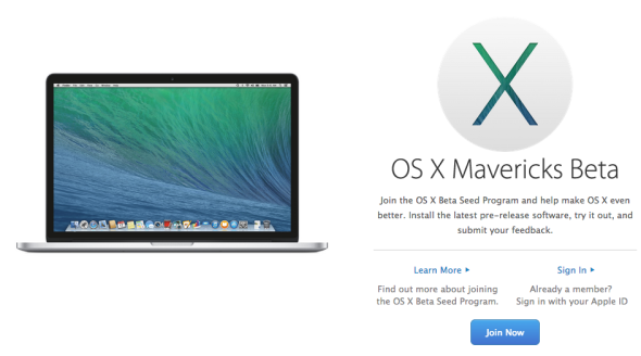 Apple 解除限制，毋須登記即試 Beta 版 OS X！