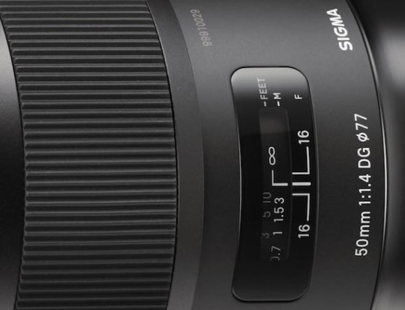 Sigma 50mm f/1.4 Art 將支援全時手動對焦