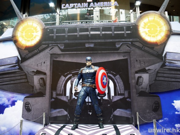 【圖集】美國隊長 1:1 Figure 登陸銅鑼灣！