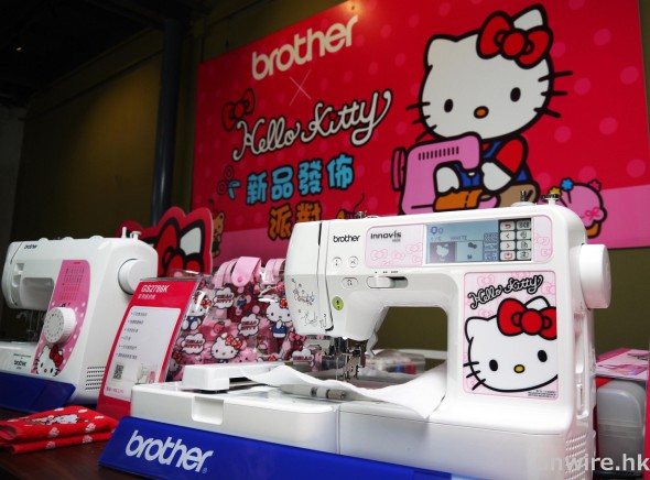 【親子活動】Brother x Hello Kitty 繡花機登場！一齊來參加電腦縫紉工作坊 (有片)