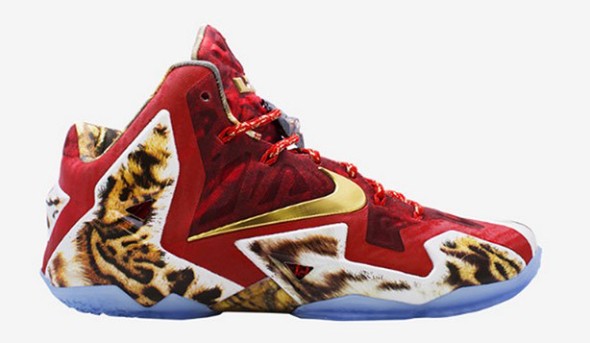 Nike x NBA 2K14 推出限量 LeBron 11 球鞋