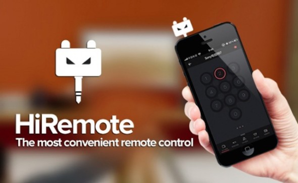 加裝 HiRemote 紅外線  將手機變萬能遙控器