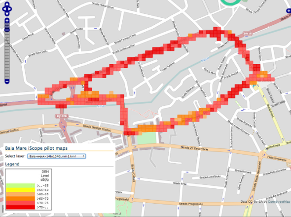 NoiseTube －記錄城市噪音重災區