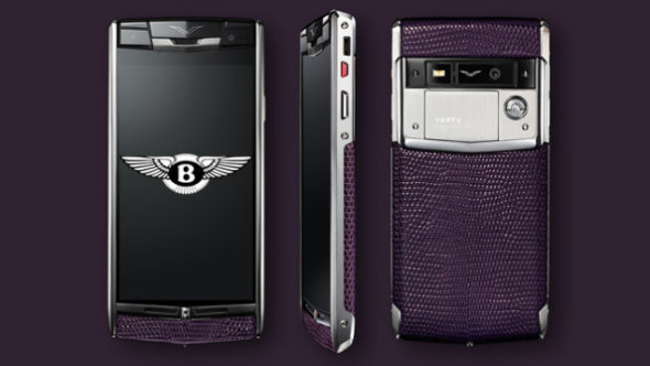 夥拍 Bentley 車廠   Vertu 將推出特別版智能手機